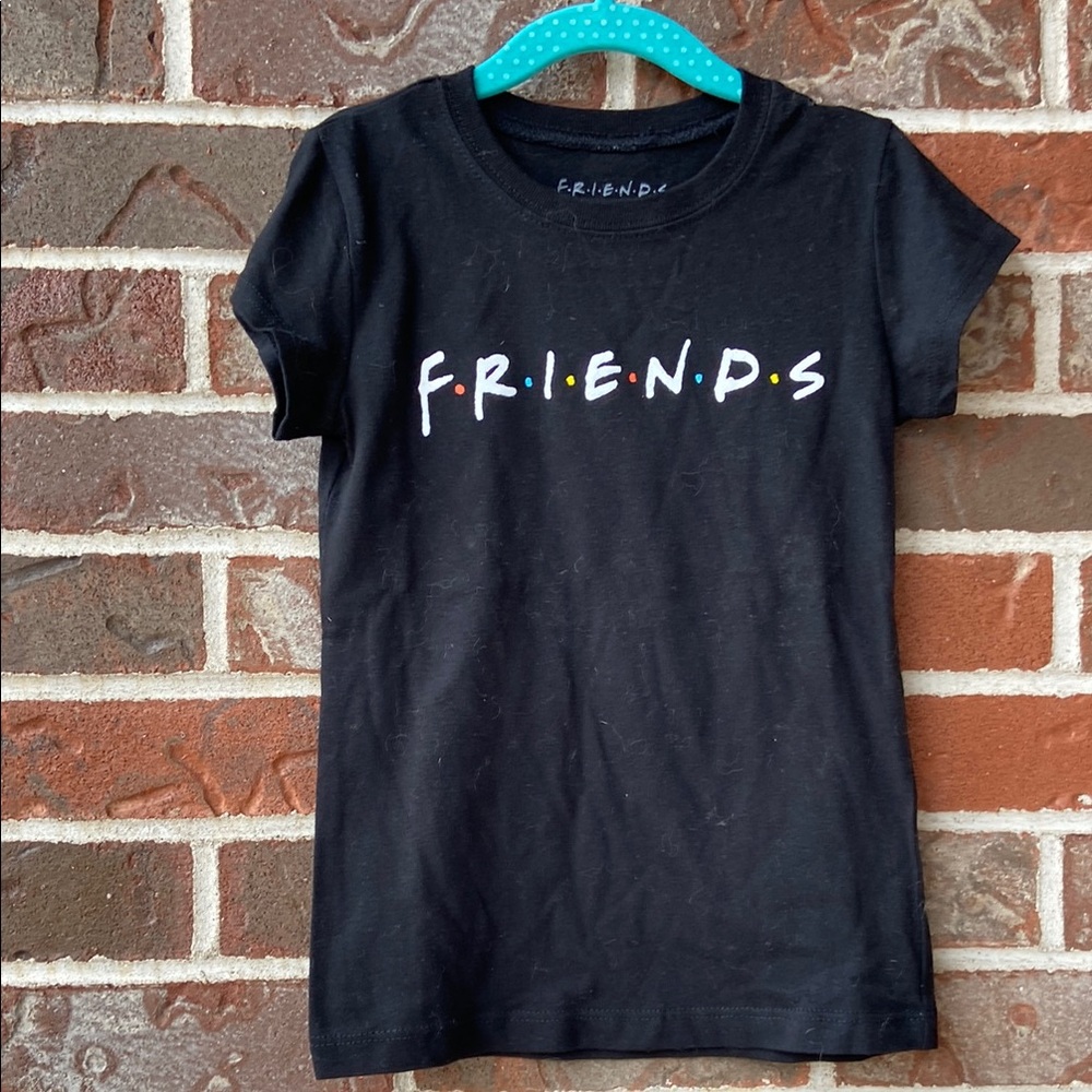 B1G2F 🚨 FRIENDS Kids Black T-Shirt